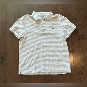 Lacoste / Men’s Striped Polo Shirt